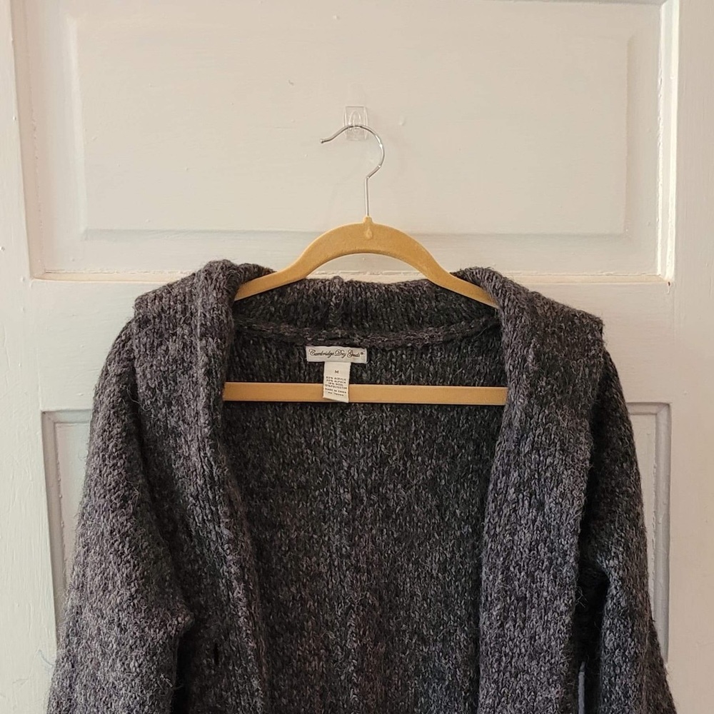 Cambridge Dry Goods, wool cardigan, size medium